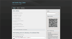 Desktop Screenshot of log.largevoid.com